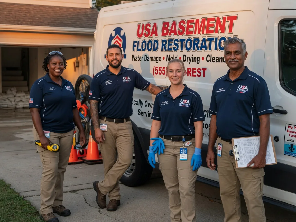 Basement Flood Cleanup company in Robinson, IL